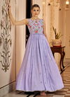 Lavender Colour Flory Vol 23 New Latest Designer Fancy Wear Georgette Gown Collection 4773